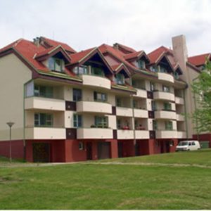 budova Penzionu pro důchodce Ivančice