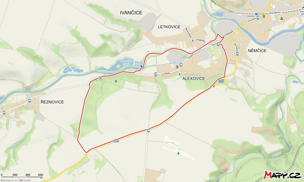 Alexovice mapa