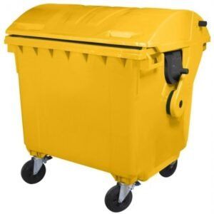kontejner 1100 litrů žlutý - plast