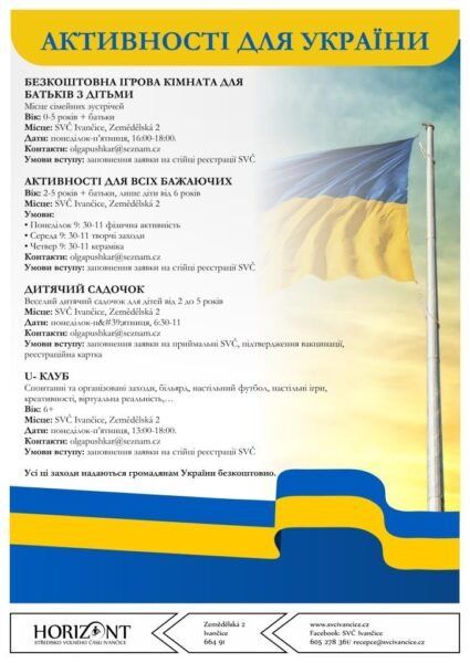 Aktivity SVC pro Ukrajinu UK