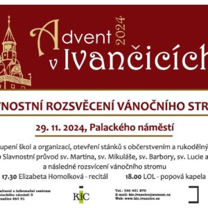 rozsveceni vanocniho stromku Ivancice 29.11.2024